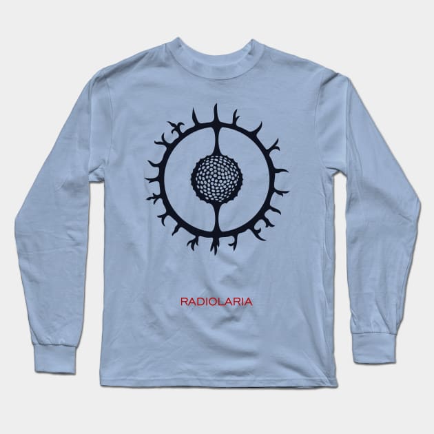 Radiolaria Long Sleeve T-Shirt by masha